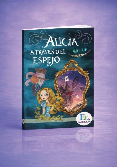 Portada de Alicia a través del espejo